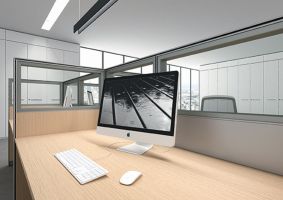 arredo ufficio pareti 606  